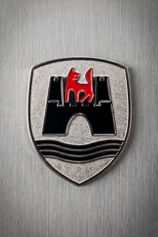 The wolf, castle, and River Aller: Volkswagen Wolfsburg’s crest story