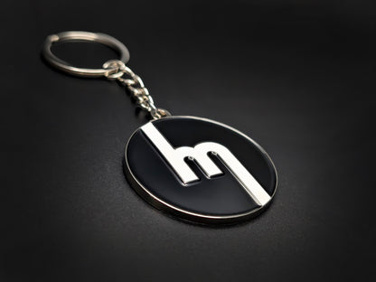 Mazda Black Keychain