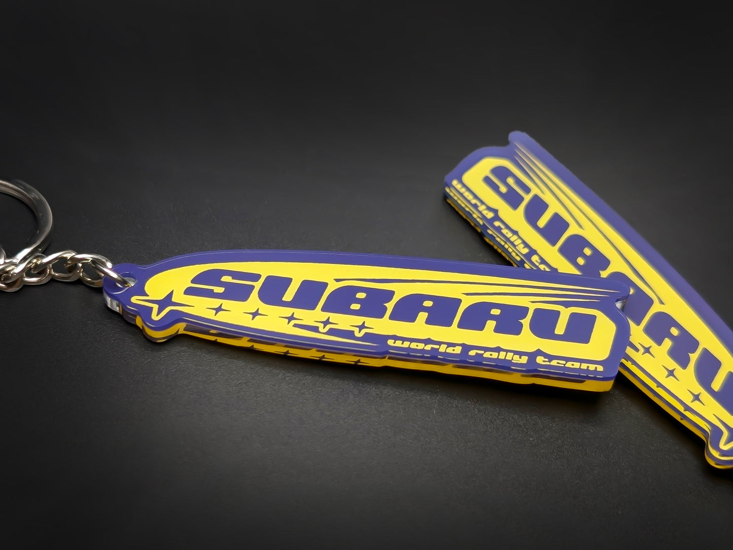 Subaru Rally Keychain