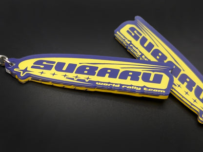 Subaru Rally Keychain