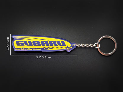 Subaru Rally Keychain