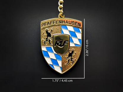 RUF Porsche Keychain