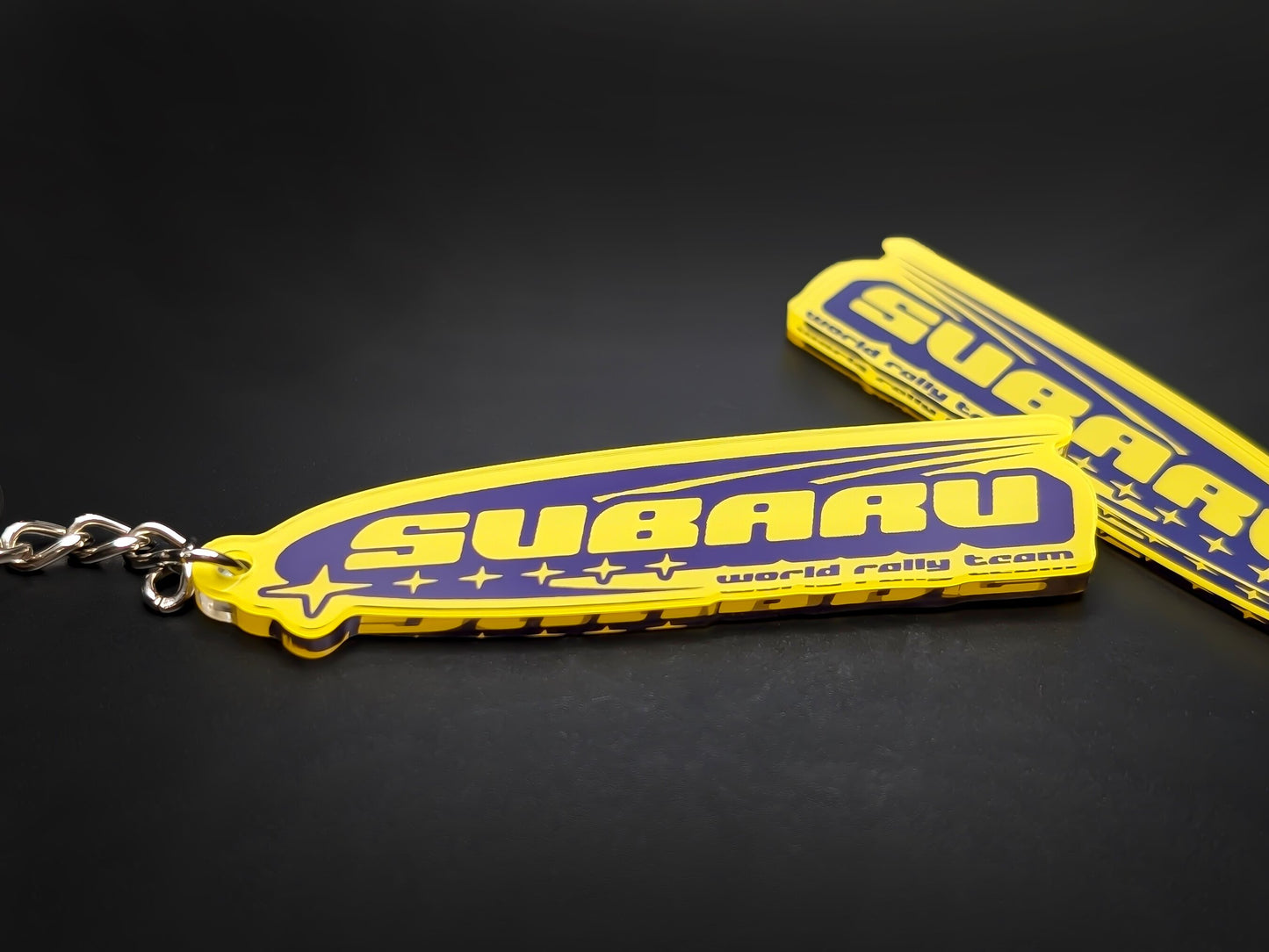 Subaru Rally Keychain