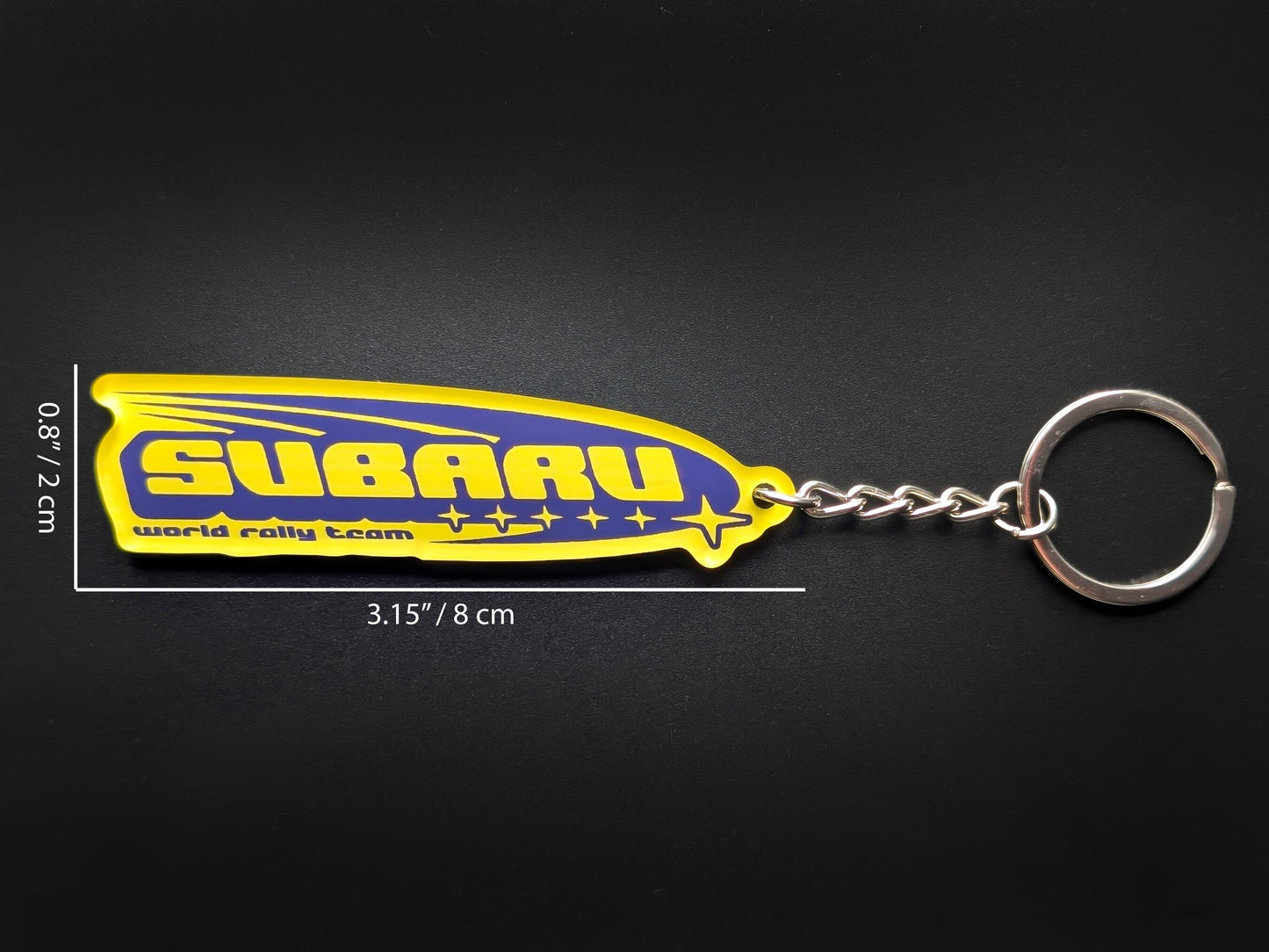 Subaru Rally Keychain