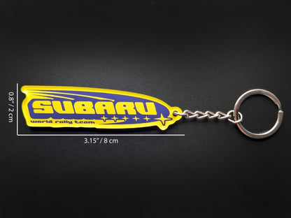 Subaru Rally Keychain