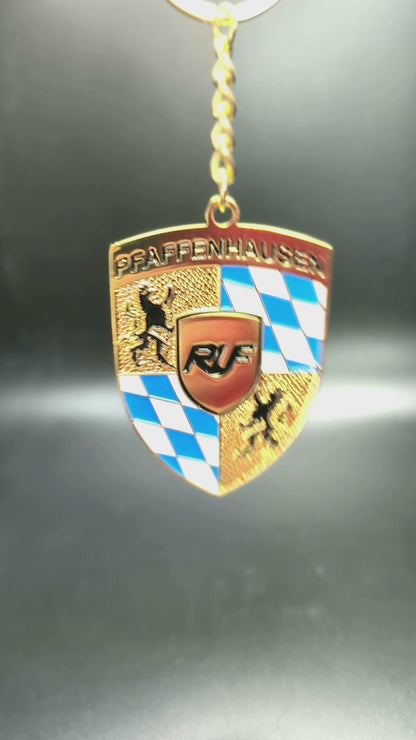 RUF Porsche Keychain