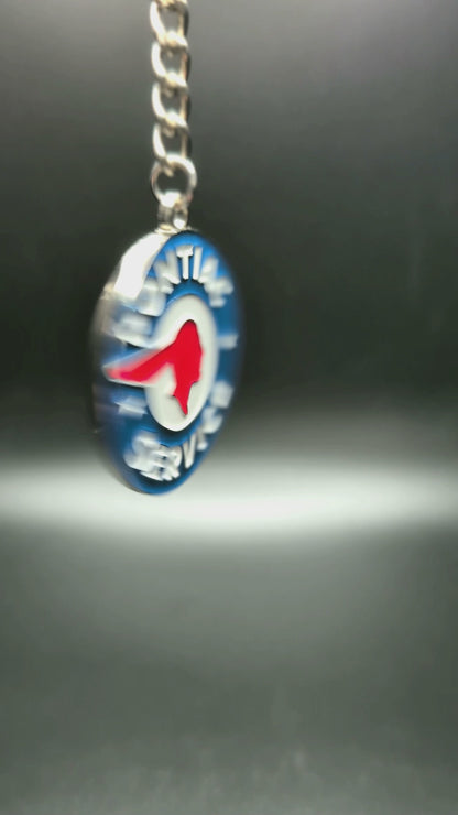 Pontiac Service Keychain