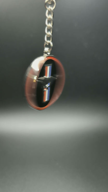 Mustang Keychain
