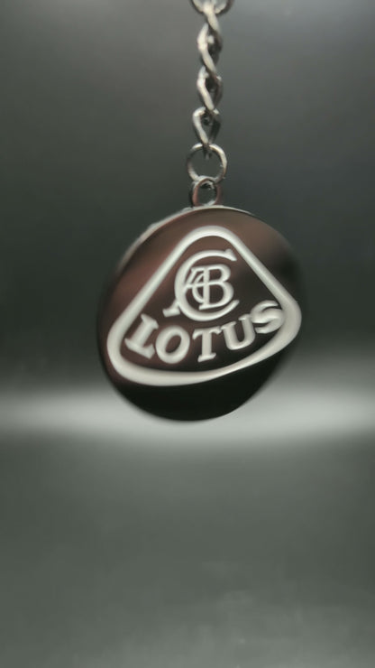 Lotus Vintage Keychain