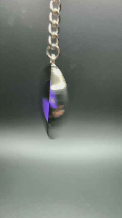 BMW Purple Emblem Keychain